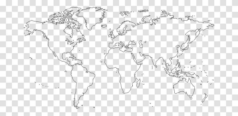 Molumen World Map, Gray, World Of Warcraft Transparent Png