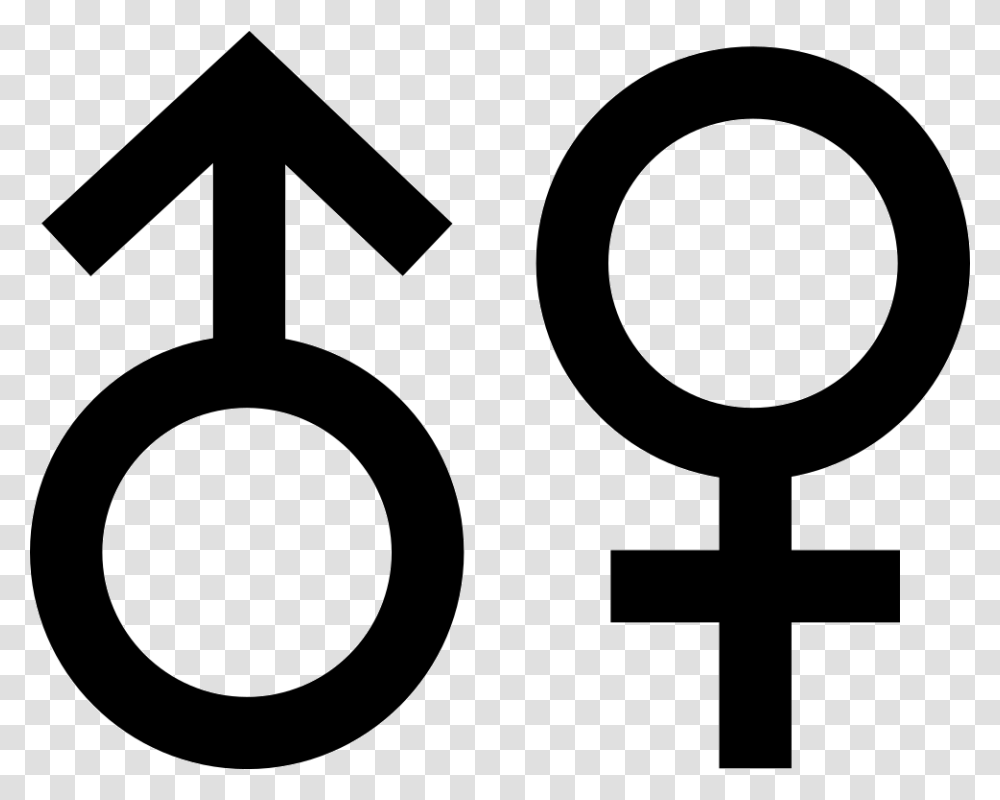 Mom And Dad Gender Symbol, Stencil, Number, Sign Transparent Png