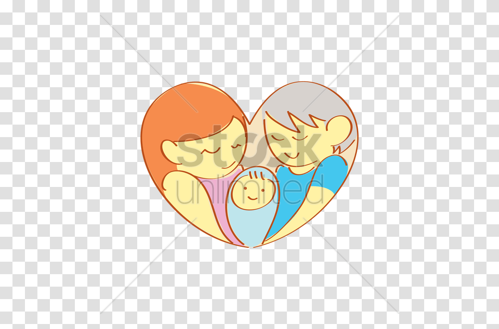 Mom And Grandmother Holding A Baby Vector Image, Animal, Sweets, Food, Invertebrate Transparent Png