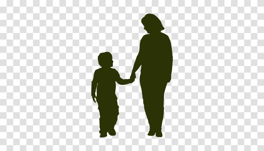 Mom And Son Mom And Son Images, Hand, Silhouette, Person, Human Transparent Png