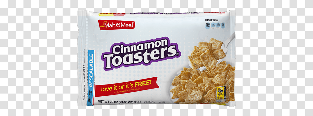 Mom Cinnamon Toasters 33 Oz Malt O Meal Cinnamon Toasters, Waffle, Food, Sweets, Confectionery Transparent Png
