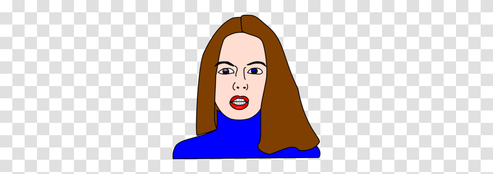 Mom Clipart, Face, Female, Head, Woman Transparent Png