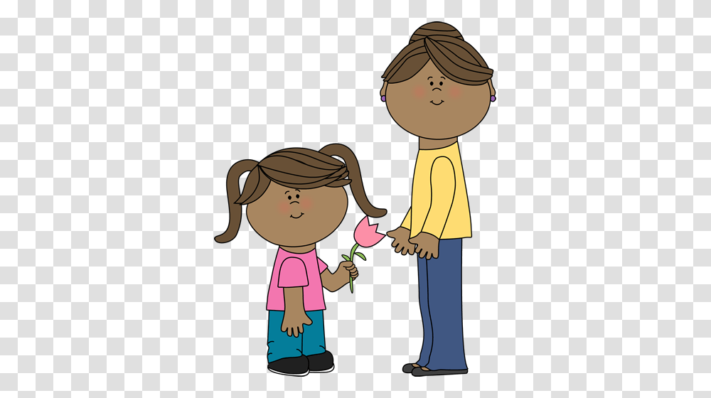Mom Cliparts, Person, People, Plant Transparent Png