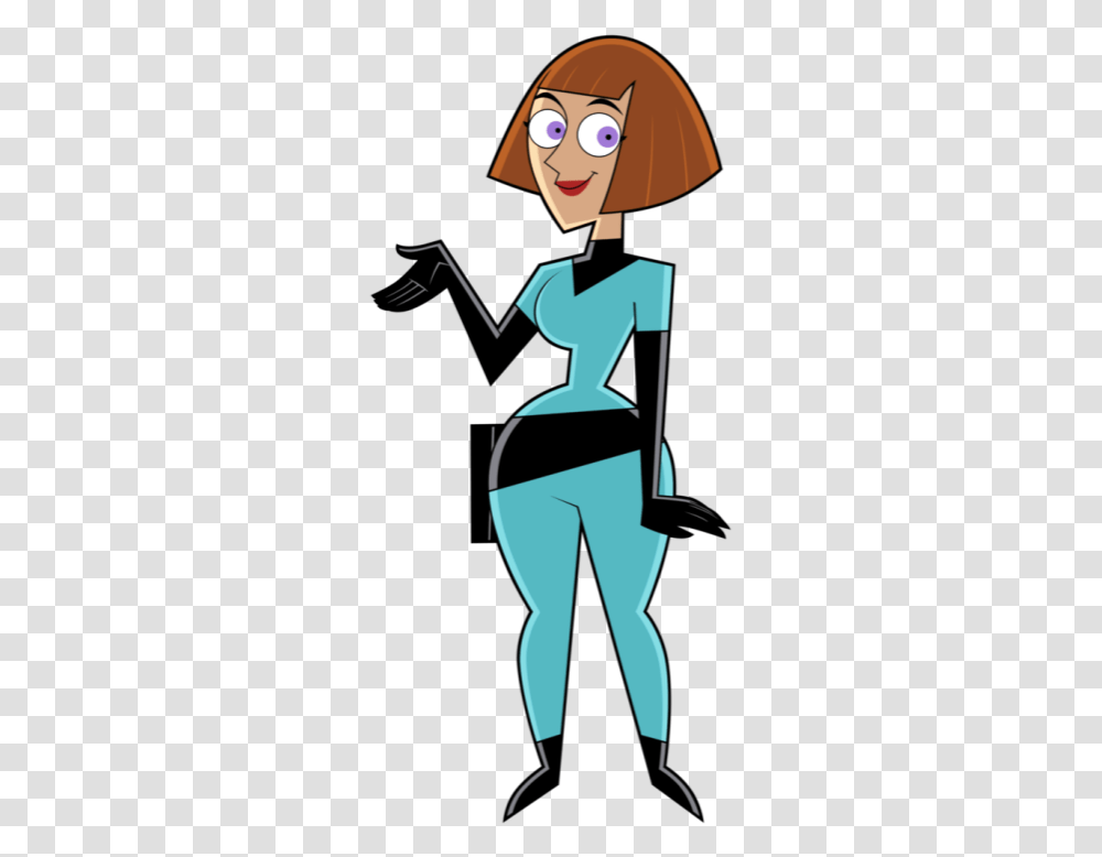 Mom From Danny Phantom, Person, Sleeve, Face Transparent Png