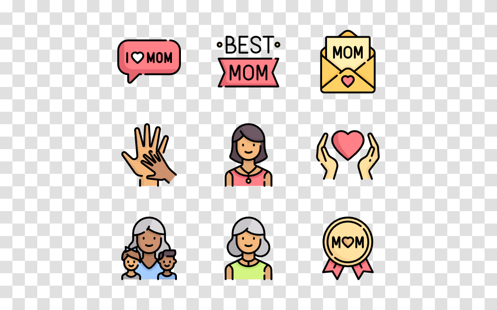 Mom Icon Packs, Person, Poster, Advertisement Transparent Png