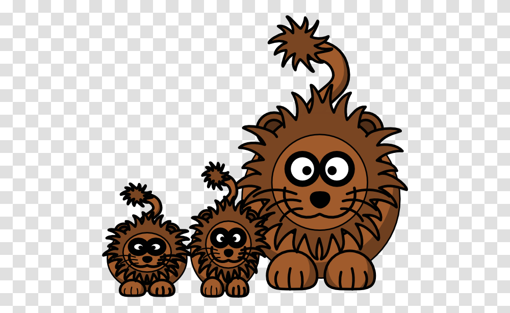 Mom Lion Clip Art, Animal, Mammal, Doodle Transparent Png