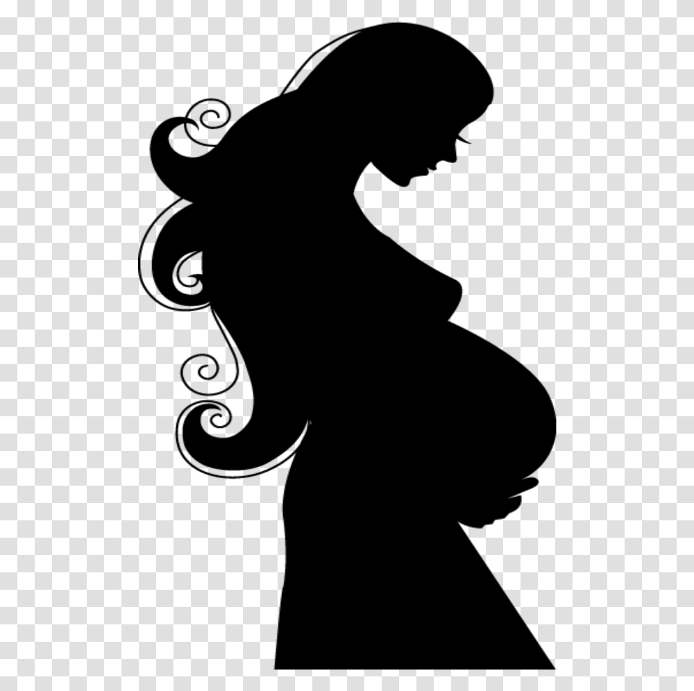 Mom Pregnant Pregnancy Silhouette Woman Baby Background Pregnant Woman Clipart, Gray, World Of Warcraft Transparent Png