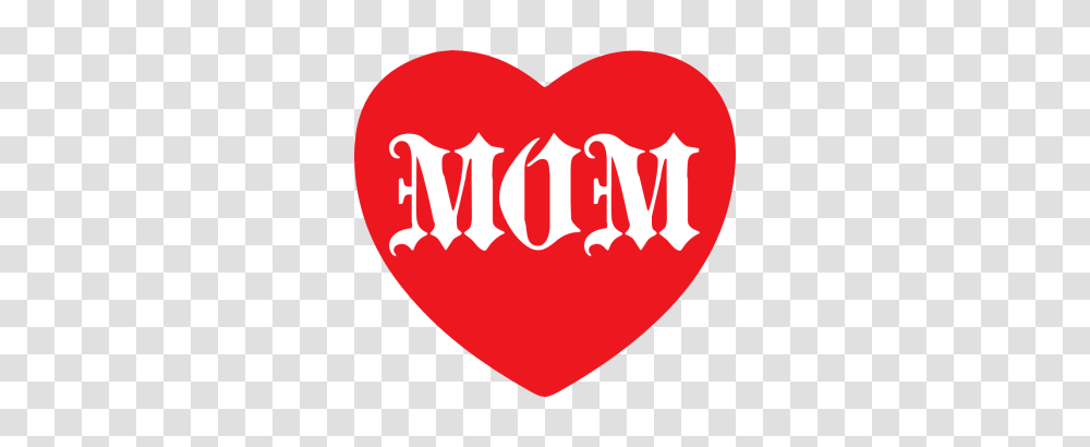 Mom Temporary Tattoo, Label, Heart, Plectrum Transparent Png