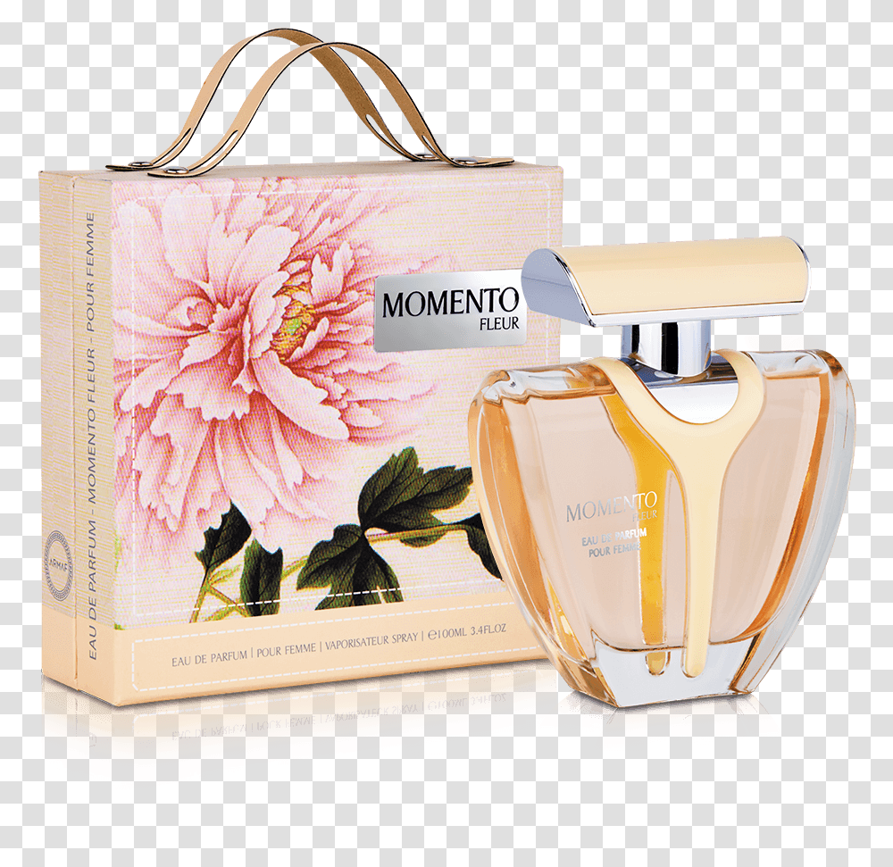 Momento Fleur Perfume Price, Bottle, Cosmetics, Box, Bag Transparent Png