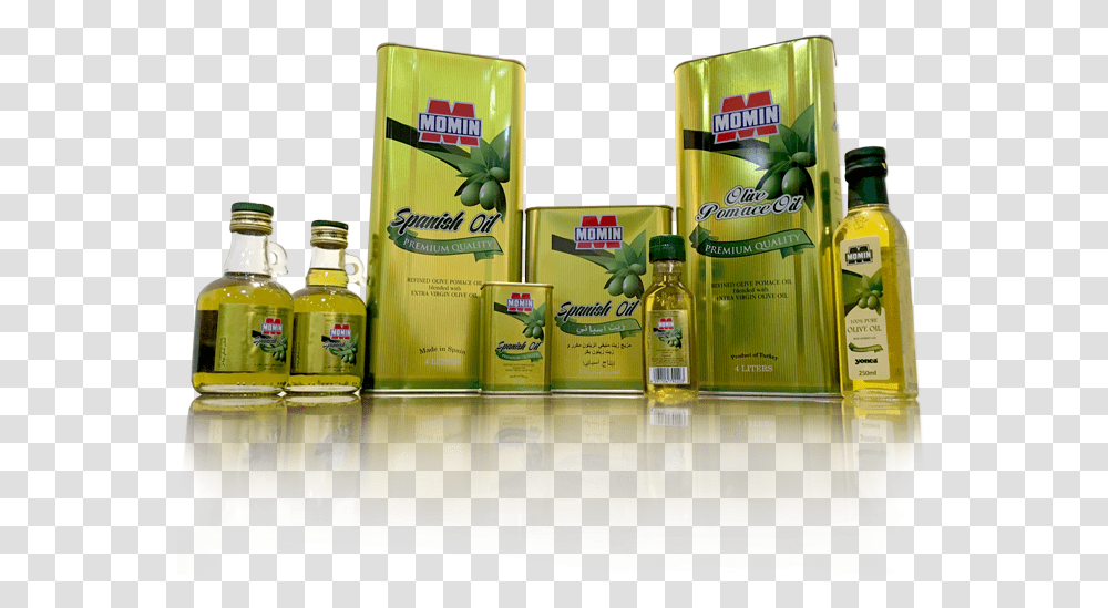 Momin Olive Oil Edible Oil Company D Llc, Bottle, Beverage, Plant, Liquor Transparent Png
