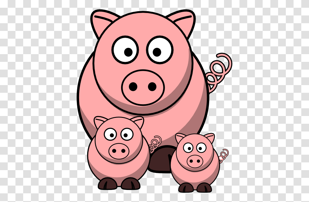 Momma Pig With Baby Pigs Clip Art For Web, Giant Panda, Bear, Wildlife, Mammal Transparent Png