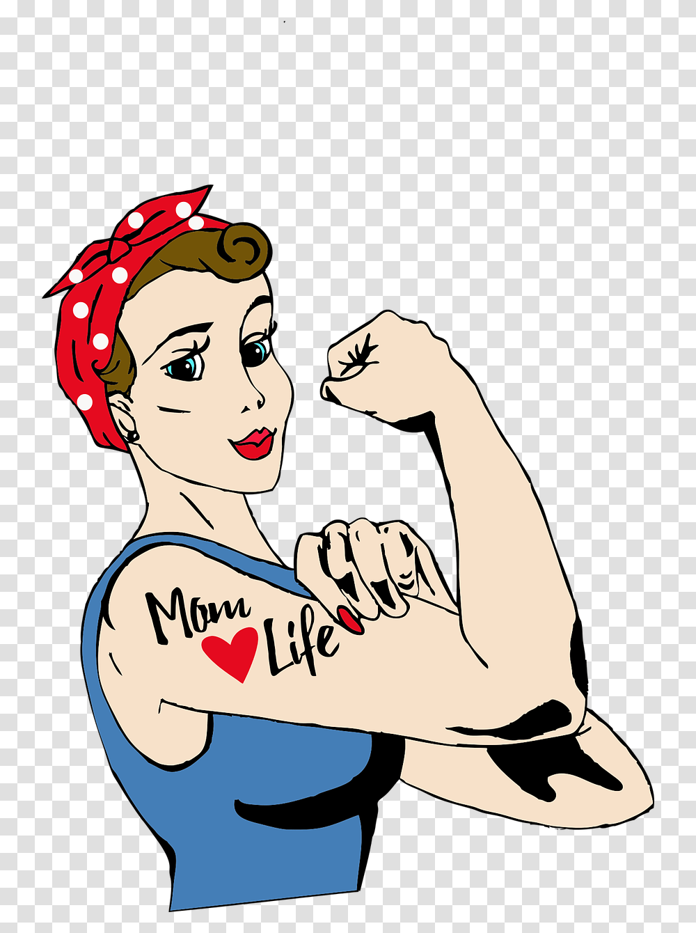 Mommy Clipart Working Mother, Arm, Hand Transparent Png