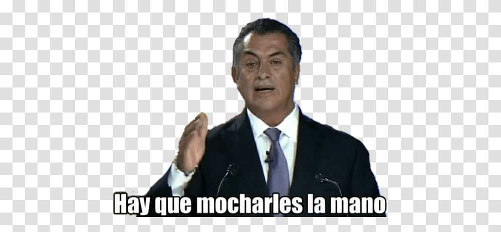 Momo Meme Hay Que Mocharles Las Manos, Audience, Crowd, Person, Tie Transparent Png