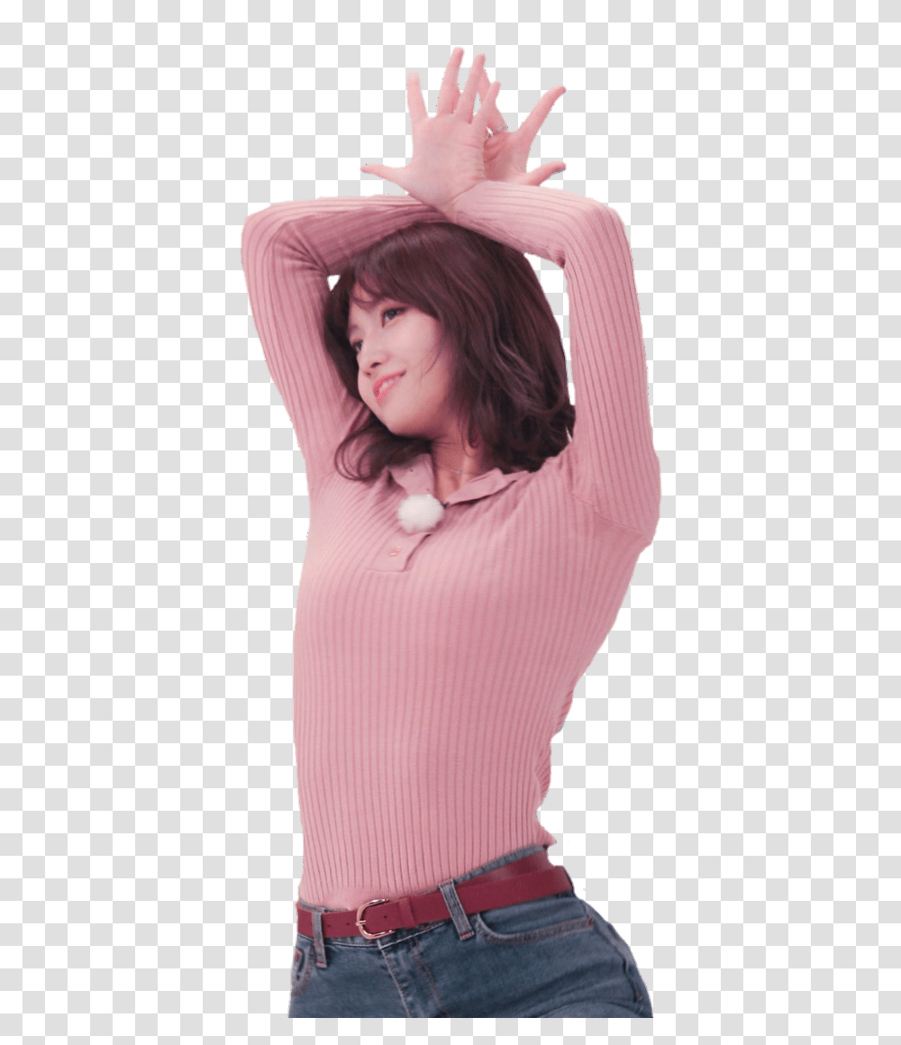 Momo Shared Twice Momo, Clothing, Sleeve, Person, Blouse Transparent Png