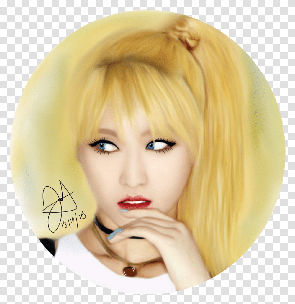 Momo Twice Blonde Hair, Doll, Toy, Wig, Person Transparent Png