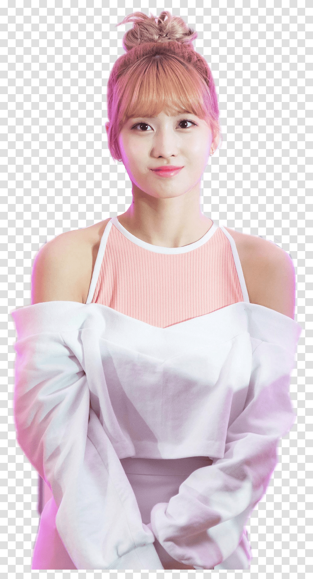 Momo Twice Cut Out, Female, Person, Face Transparent Png
