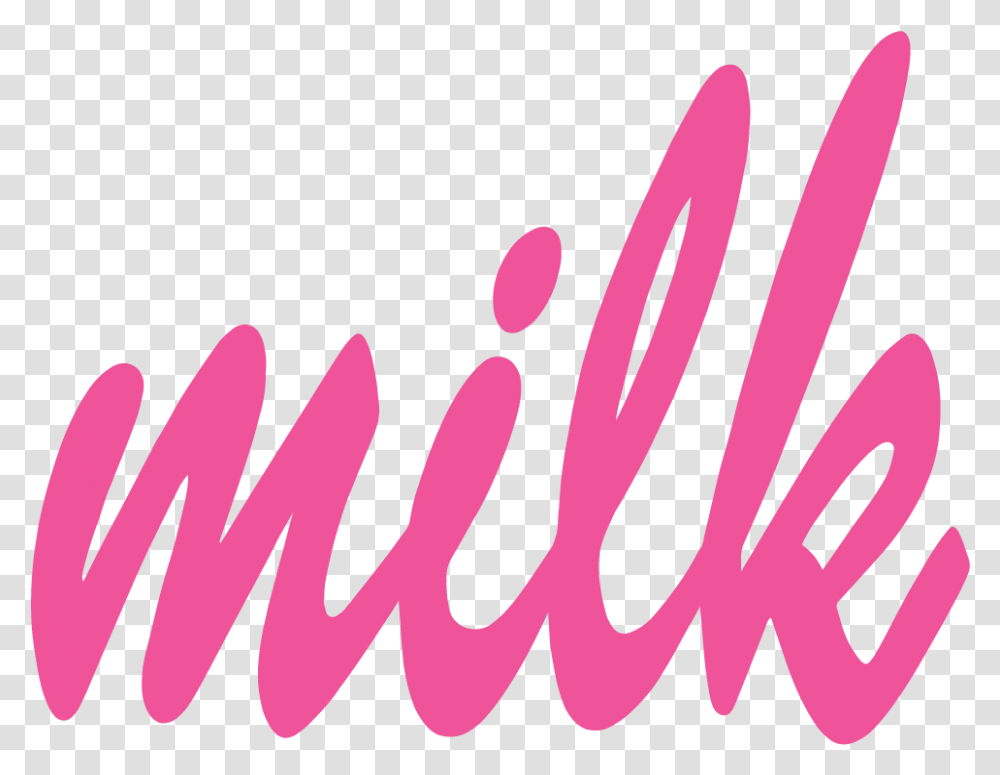 Momofuku Milk Bar Logo, Label, Calligraphy, Handwriting Transparent Png