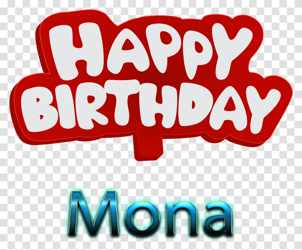 Mona 3d Letter Name Happy Birthday With Name Muhammad, Text, Alphabet, Word, Label Transparent Png
