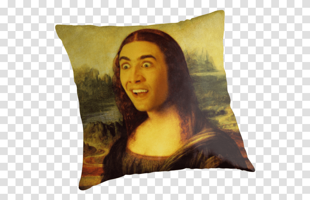Mona Lisa Download Leonardo Da Vinci Mona Lisa Art Print Poster, Pillow, Cushion, Painting, Person Transparent Png