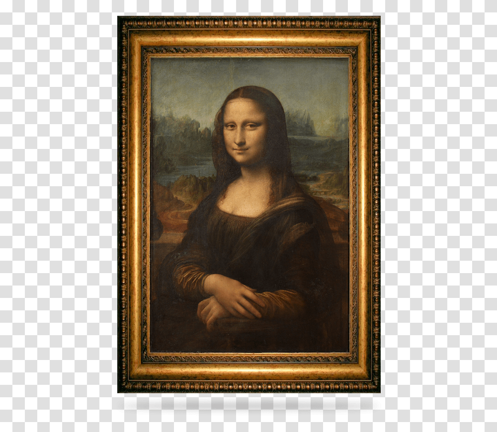 Mona Lisa, Painting, Person, Human Transparent Png