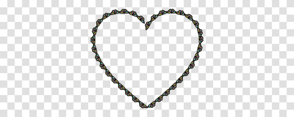 Monarch Emotion, Heart, Necklace, Jewelry Transparent Png