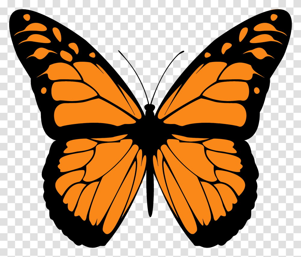 Monarch Butterflies Clipart Lemonize, Pattern, Ornament, Insect Transparent Png