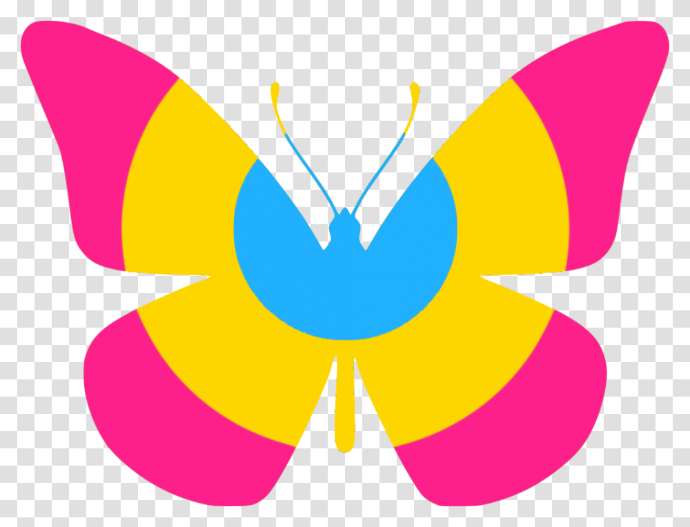 Monarch Butterfly Brush Footed Butterflies Pansexual Pride Flag, Pattern, Ornament Transparent Png