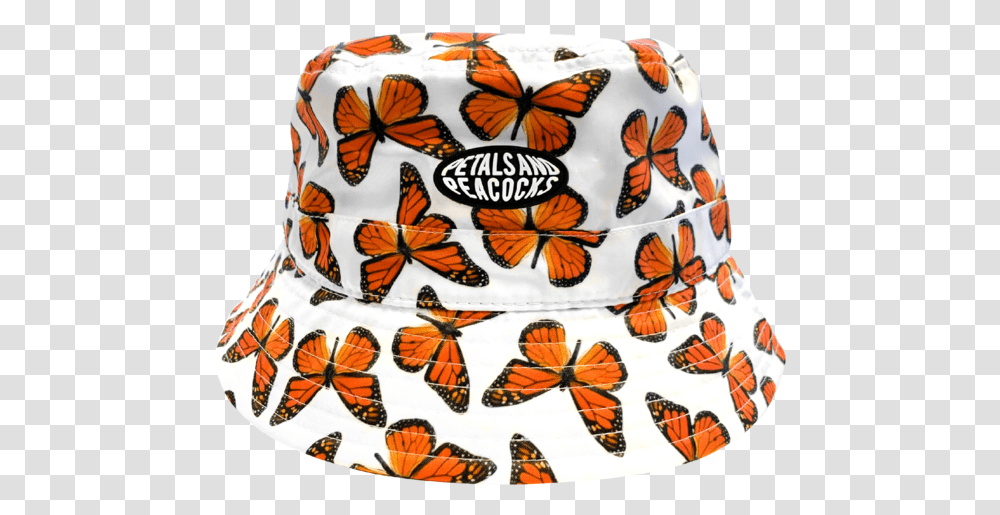 Monarch Butterfly, Insect, Invertebrate, Animal, Hat Transparent Png