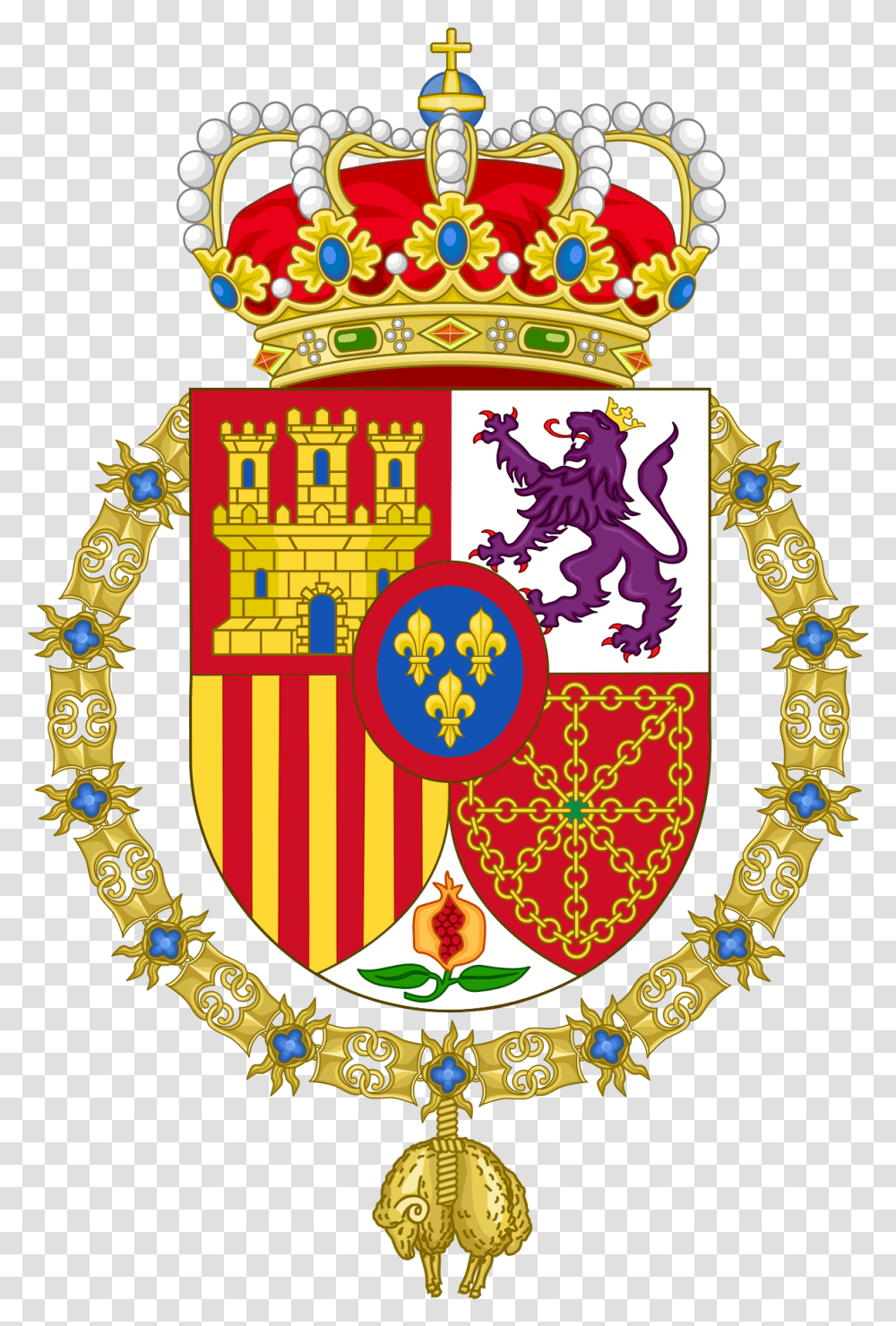 Monarchy Of Spain Wikipedia, Logo, Symbol, Trademark, Badge Transparent Png