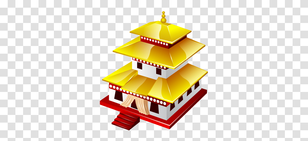 Monastery Icon, Architecture, Building, Temple, Pagoda Transparent Png