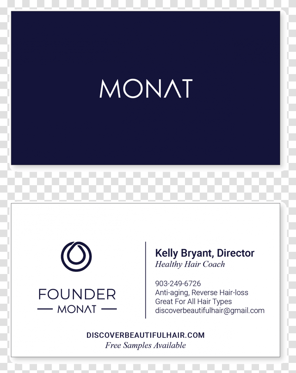 Monat Logo Graphic Cobalt Blue, Paper, Business Card, Indoors Transparent Png