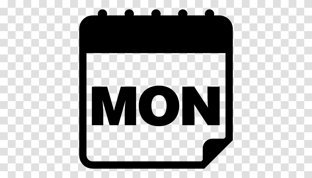 Monday Calendar, First Aid, Sign Transparent Png