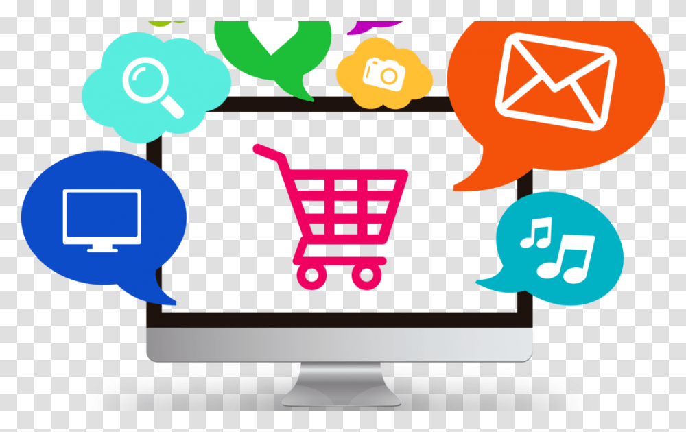 Monday Clipart Today Is Monday E Commerce, Shopping Cart, Screen, Electronics, Monitor Transparent Png