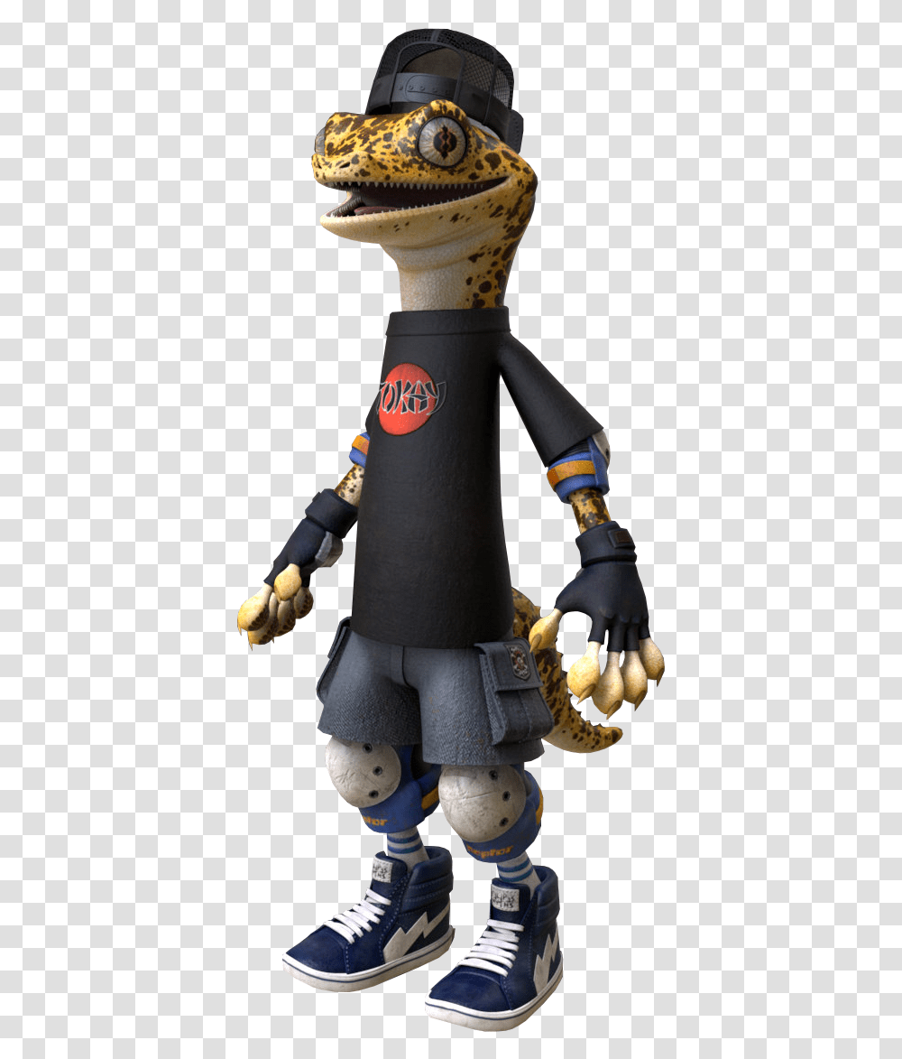 Mondo Gecko With Cap Profile Lizard Teenage Mutant Ninja Turtles, Toy, Shoe, Figurine Transparent Png
