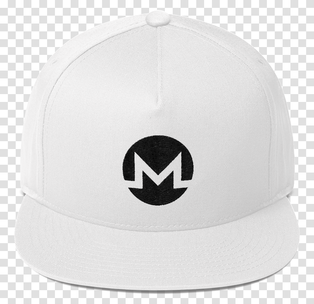 Monero Xmr B Snapback Hat White Crypto Amp Proud Baseball Cap, Apparel, Swimwear, Swimming Cap Transparent Png