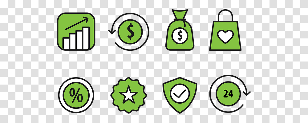Money Symbol, Number, Star Symbol Transparent Png