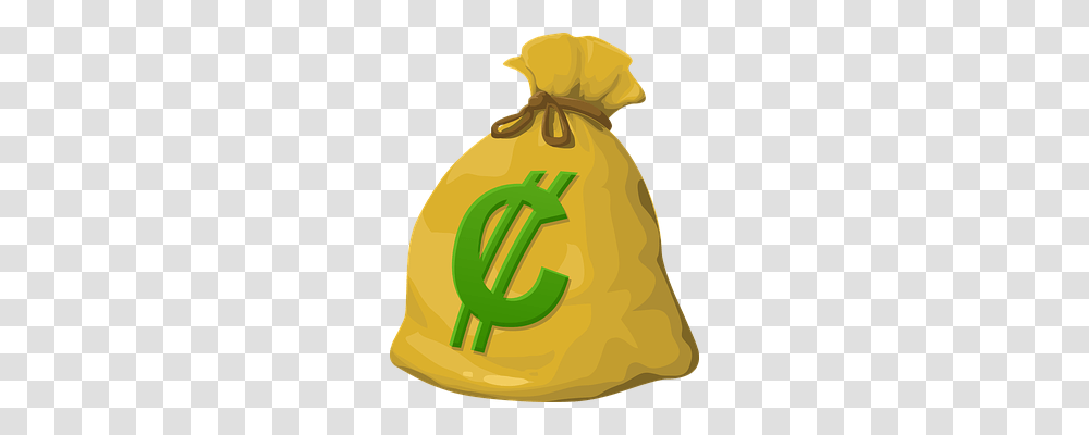 Money Sack, Bag, Plant, Birthday Cake Transparent Png