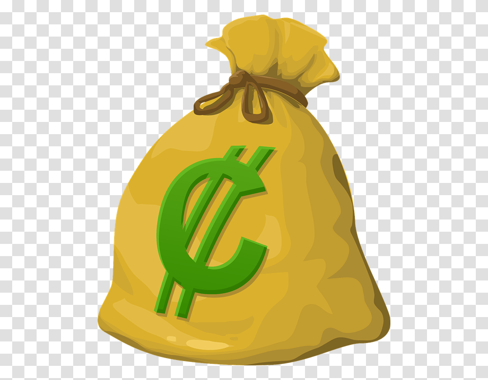 Money Sack, Bag, Plant Transparent Png