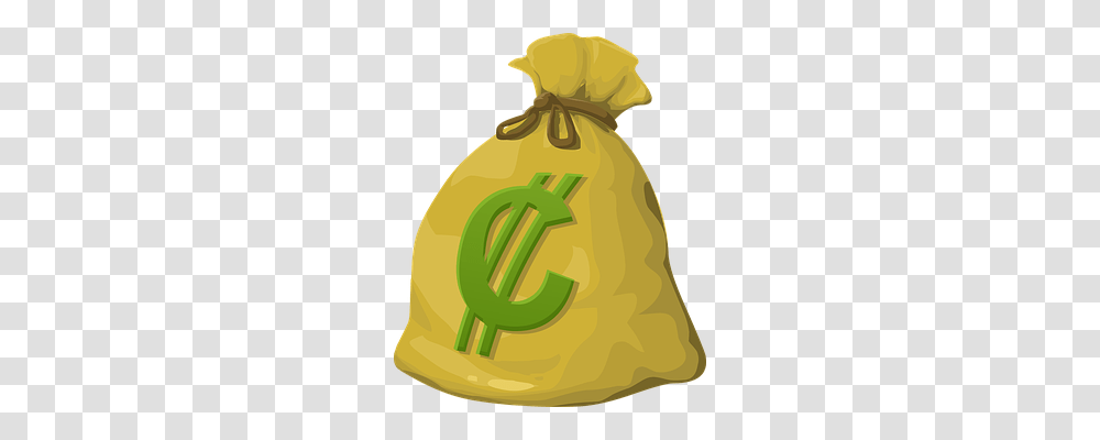 Money Sack, Bag, Plant, Birthday Cake Transparent Png