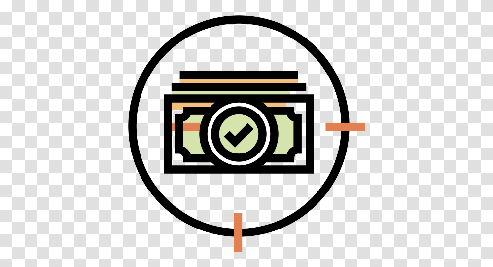 Money Aim Icon Circulo De La Paz, Gun, Weapon, Weaponry, Symbol Transparent Png