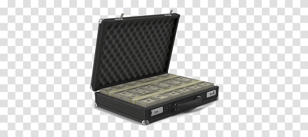 Money Background Case Of Money Background, Briefcase, Bag, Laptop, Pc Transparent Png