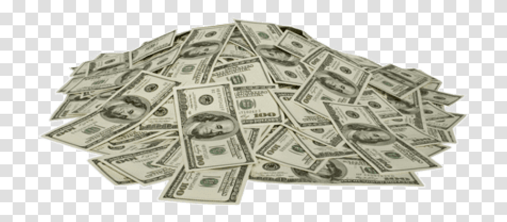 Money Background Pile Of Money, Dollar Transparent Png