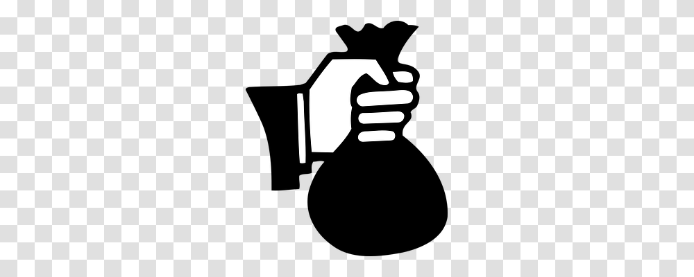 Money Bag Hand, Fist Transparent Png