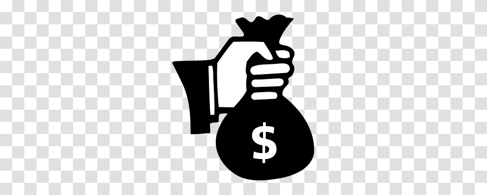 Money Bag Hand, Fist Transparent Png