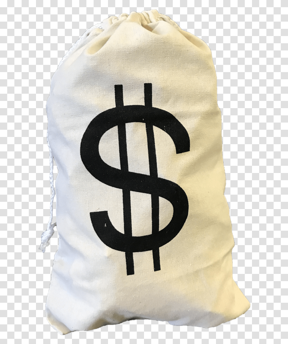 Money Bag Centerpiece Garment Bag, Alphabet, Text, Word, Cushion Transparent Png