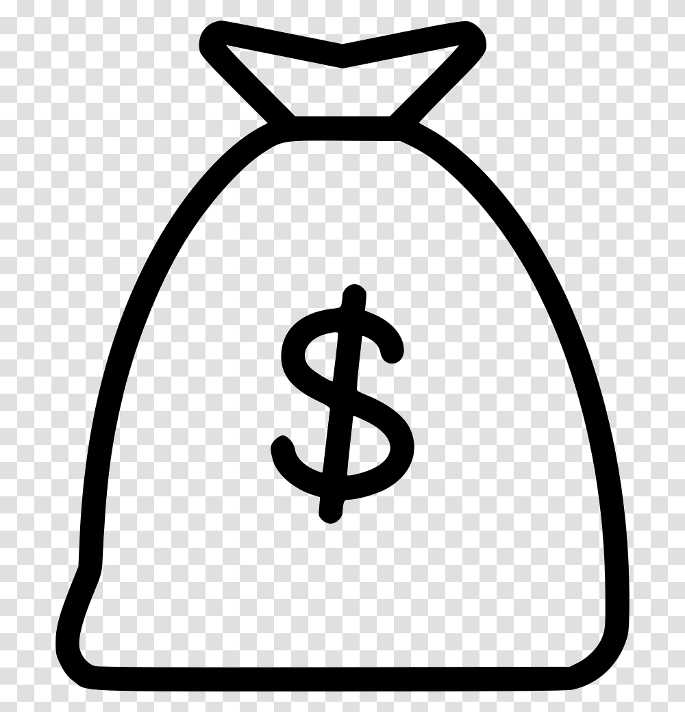 Money Bag Clipart Money Bag, Stencil, Alphabet Transparent Png