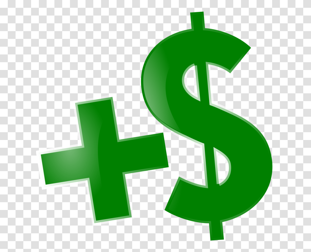 Money Bag Currency Finance Dollar Sign, Green, Cross, Recycling Symbol Transparent Png