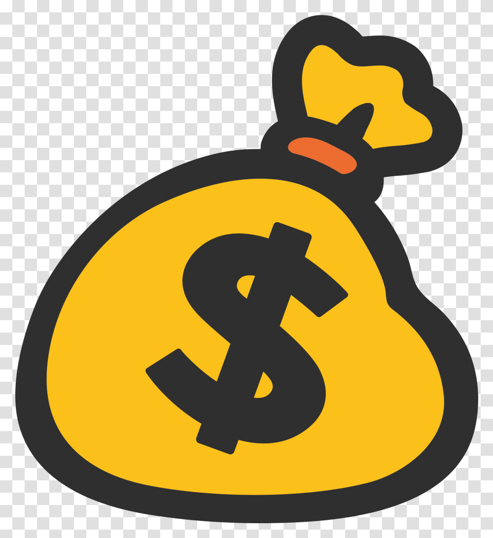 Money Bag Emoji Android, Alphabet, Ampersand Transparent Png