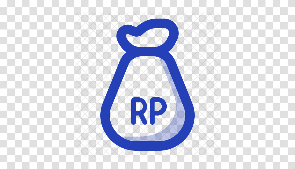 Money Bag Rupiah Icon Of Line Style Balance Transfer Rupiah Icon, Tool, Alphabet Transparent Png
