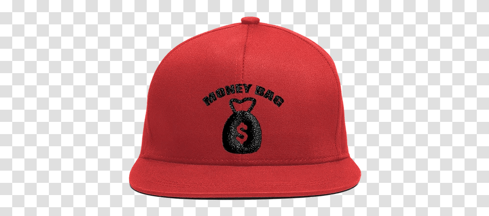 Money Bag Snap Back For Baseball, Clothing, Apparel, Baseball Cap, Hat Transparent Png